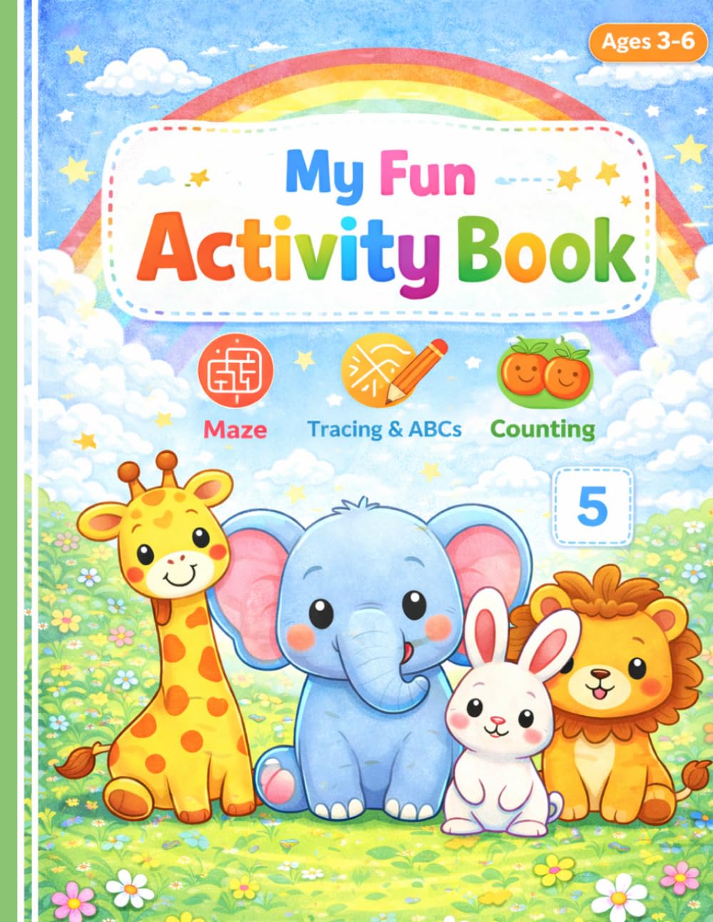My fun activity book: Creative learning adventure for preschoolers