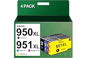 950XL 951XL Ink Cartridges Combo Pack: Exceptional Prints for Your HP Printer