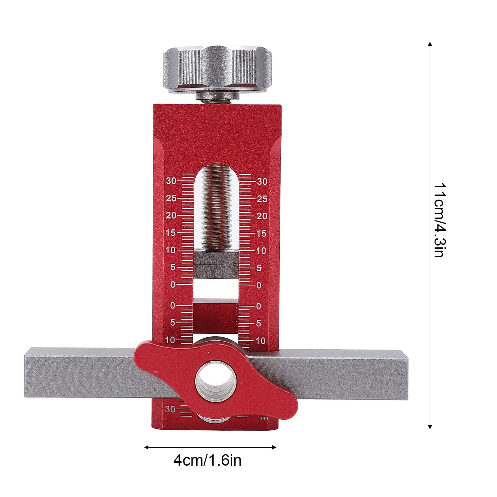 Aluminum Cabinet Door Installation Positioner, Adjustable Cabinet Hardware Jig - Image 4