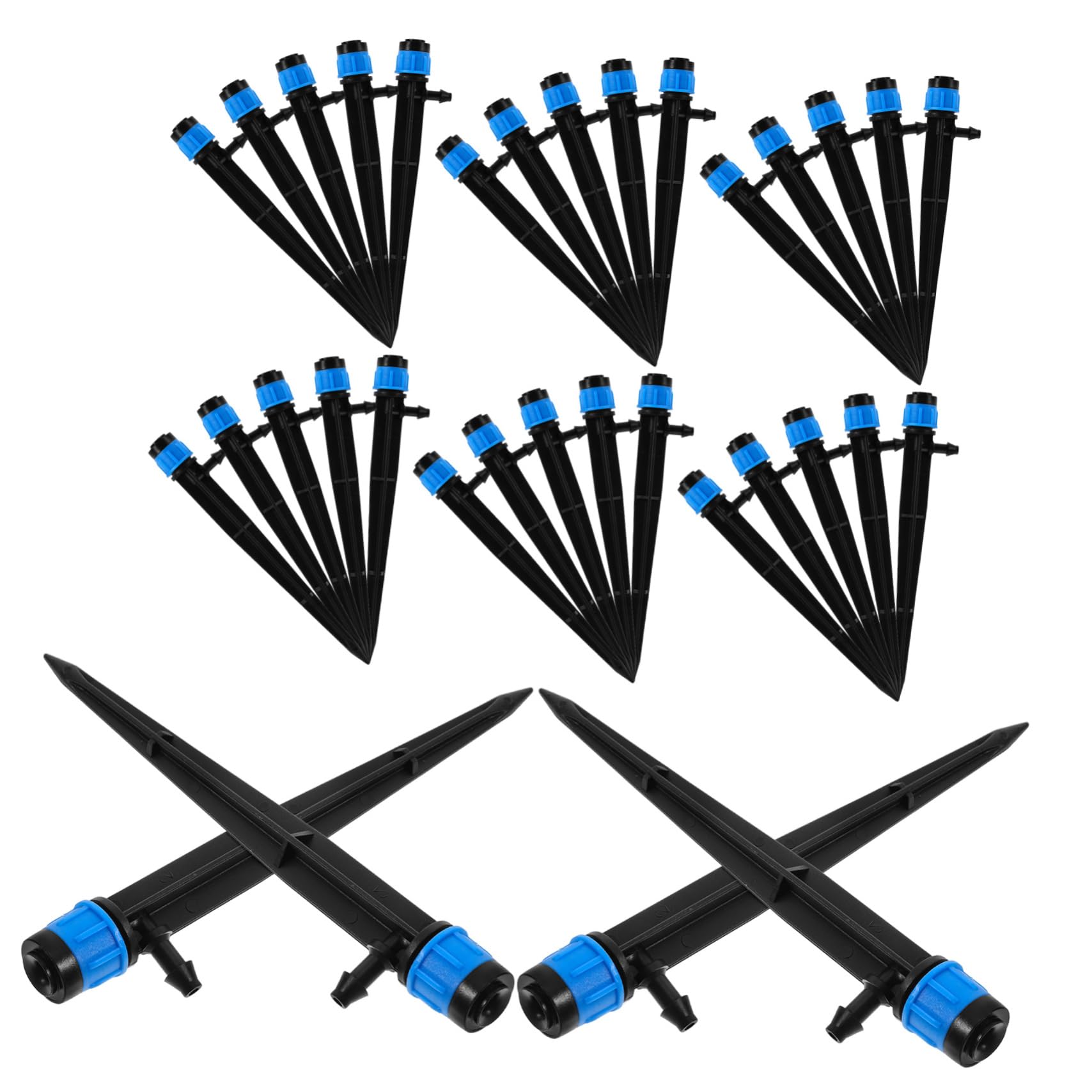 NULYLU Drip Irrigation System Sprinklers 50pcs Drippers for Watering Garden Drip Irrigation System for Optimal Plant Hydration