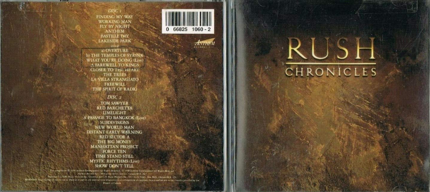 Chronicles (2CD) [Audio CD] RUSH
