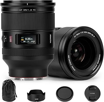 Amazon.com : VILTROX 35mm F1.2 LAB FE AF Full Frame Lenses 35 mm F Amazon.com : VILTROX 35mm F1.2 LAB FE AF Full Frame Lenses 35 mm F