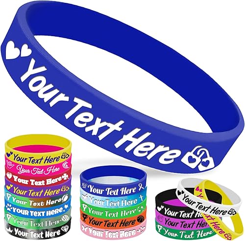 Pulseras de silicona personalizadas, pulseras de goma personalizadas a granel para eventos, regalos de motivación deportiva, apoyo a hombres y