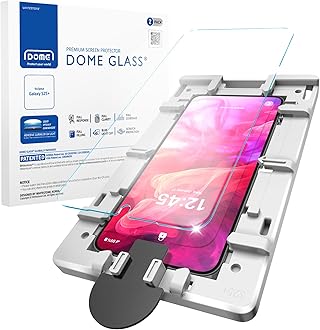 DOME GLASS Whitestone for Samsung Galaxy S25 Plus [Perfect Full Coverage] Tempered Glass Screen Protector with a technical patent [2Pack]