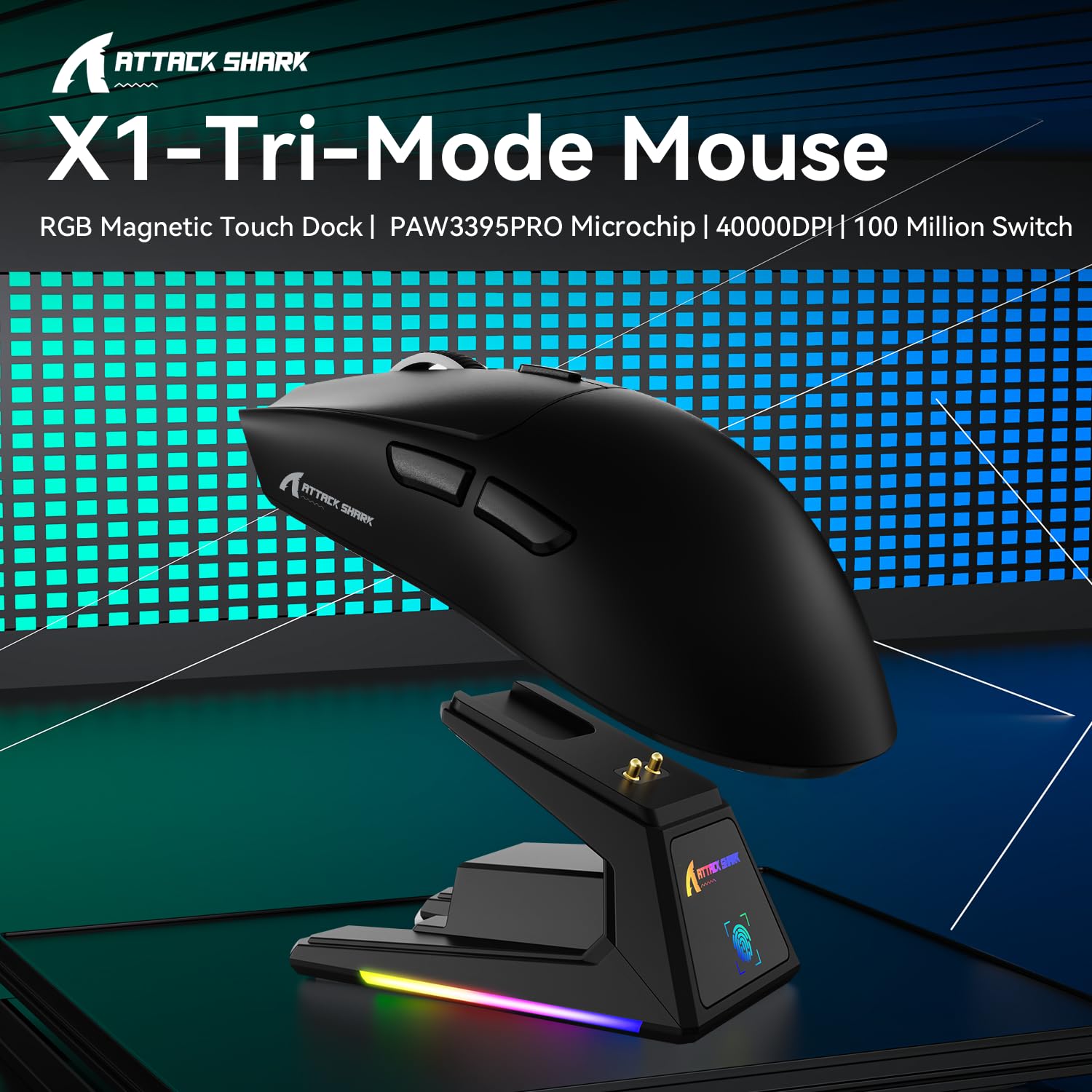 Amazon.in: Buy ATTACK SHARK X1 Superlight Wireless Gaming Mouse