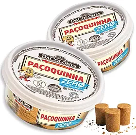 Paçoquinha ZERO DaColônia, Kit com 2 Unidades, 170g Cada, Total de 340g