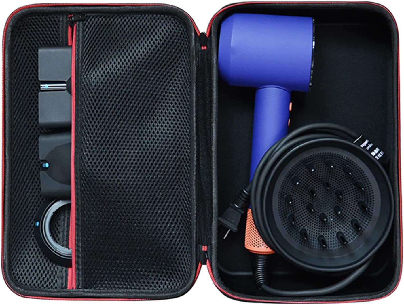 Hard Travel Carry Case Compatible with Supersonic Nural HD16, Hair Dryer and Accessories Protective Case Storage Box