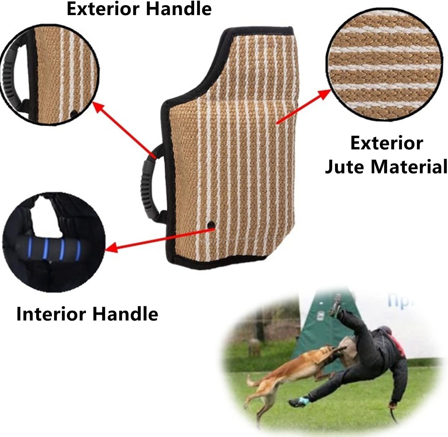 Utilisation du manchon de morsure sur le terrain