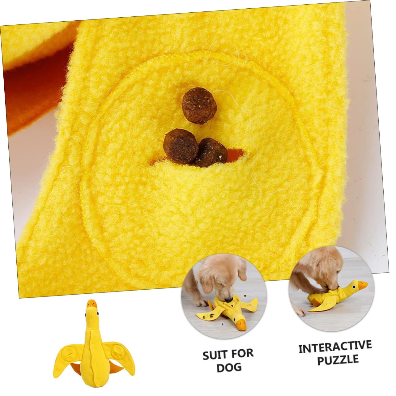Supvox 3stücke Pet Squeaky Toy Für Hunde Ducke Interaktives Kauspielzeug Fördert Natürliche Verhaltensweisen Für Welpen Und Kleine Hunde Stimuliert Energie Und Spieltrieb