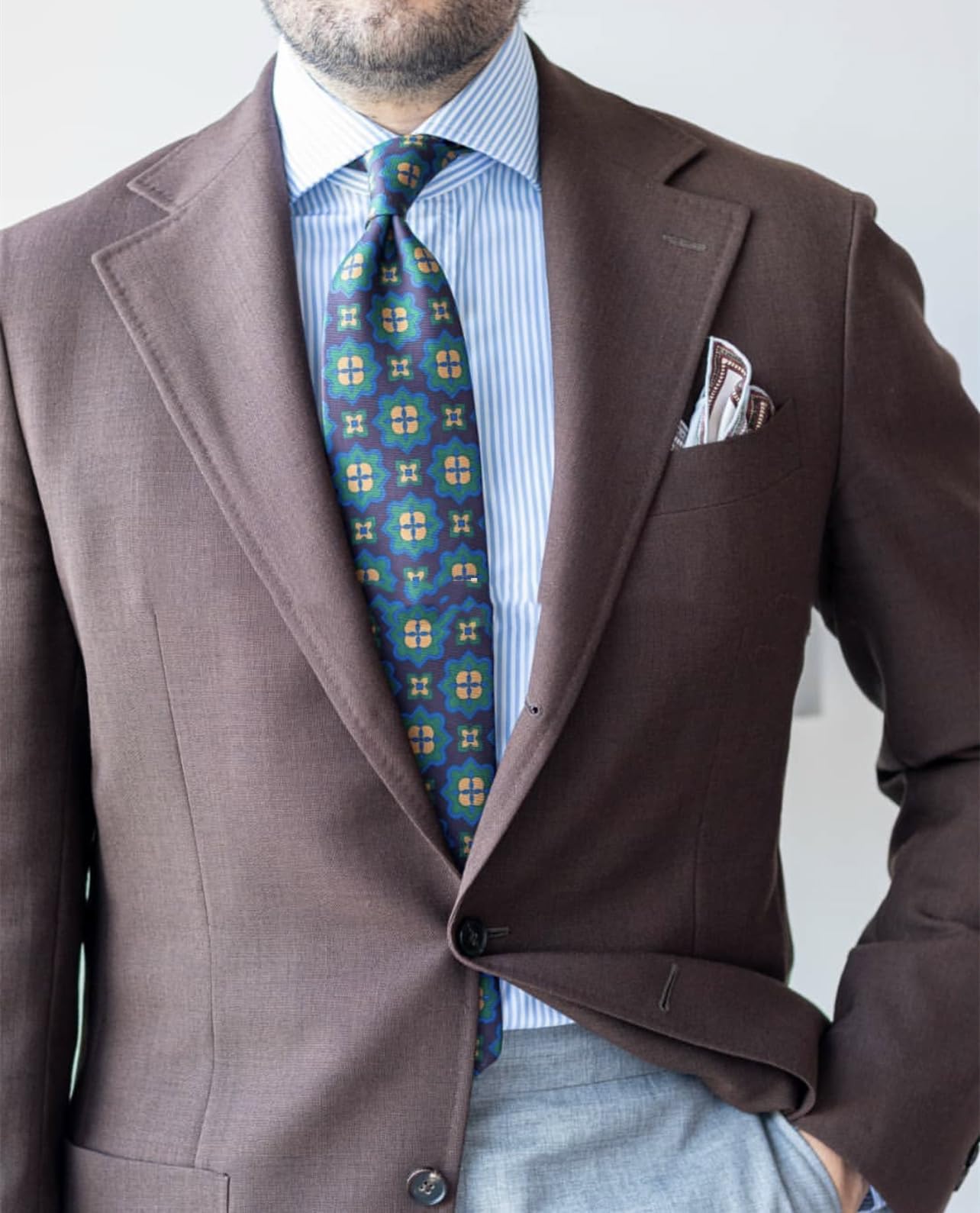 Uomo Casual Cena Vestito 2 Pezzi Notch Risvolto Giacca e Pantaloni Set Intervista Quotidiano Smoking