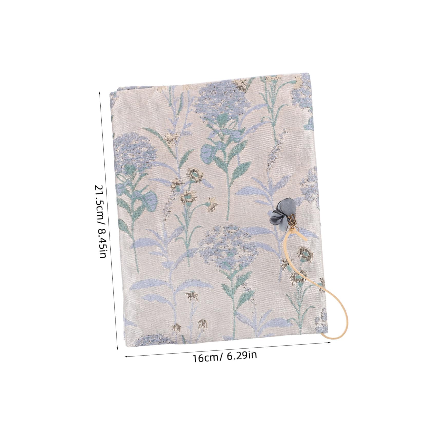 Operitacx 5piezas Cubierta De Libro Lavable De Decorativa Estampado Floral Para Libros Funda De Resistente y Reutilizable Para Estudiantes y Amantes Lectura