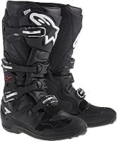Vista 11 de Alpinestars Tech 7 Enduro Drystar Botas de motocross impermeables para hombre, comodidad mejorada, certificado CE