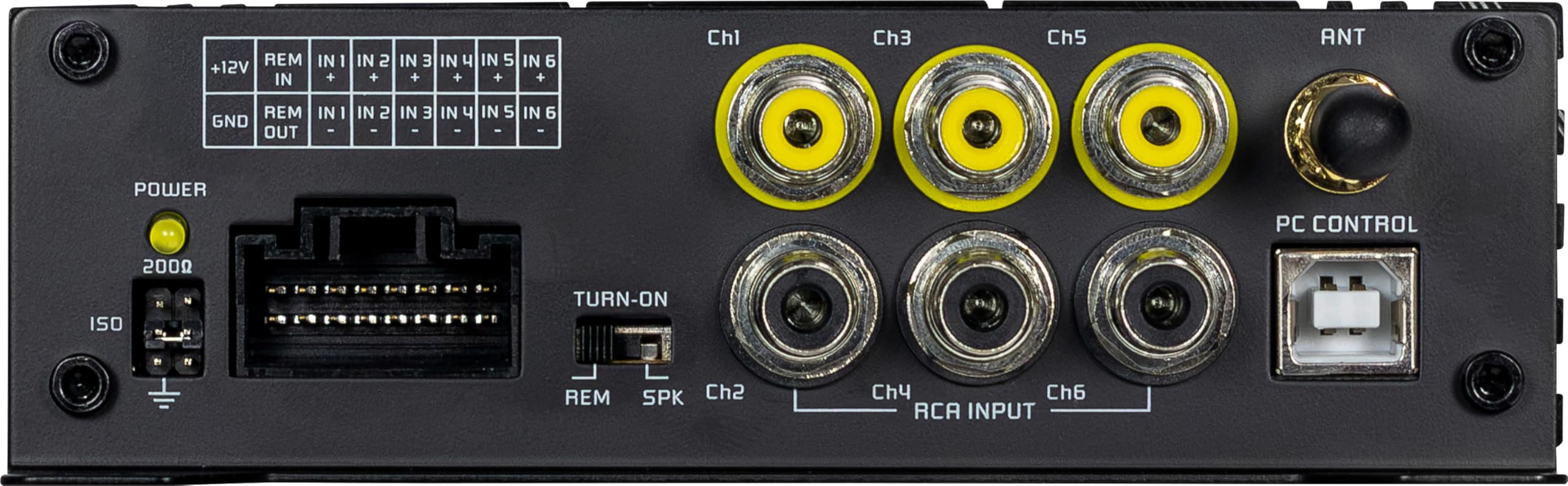 Ground Zero GZDSP 6-10SQ – High-End 10-Kanal-DSP mit 31-Band-Equalizer für präzise Klangoptimierung