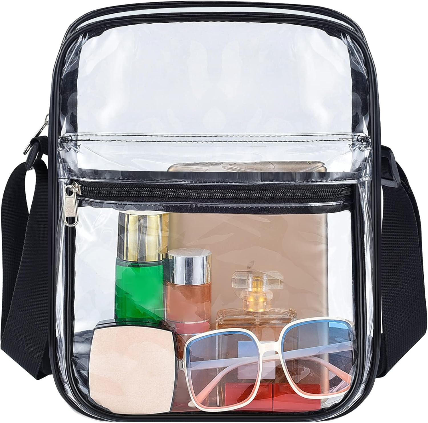 USPECLARE Clear Purse Bag for Stadium Events Clear Messenger Bag for Men and Women - Image 5