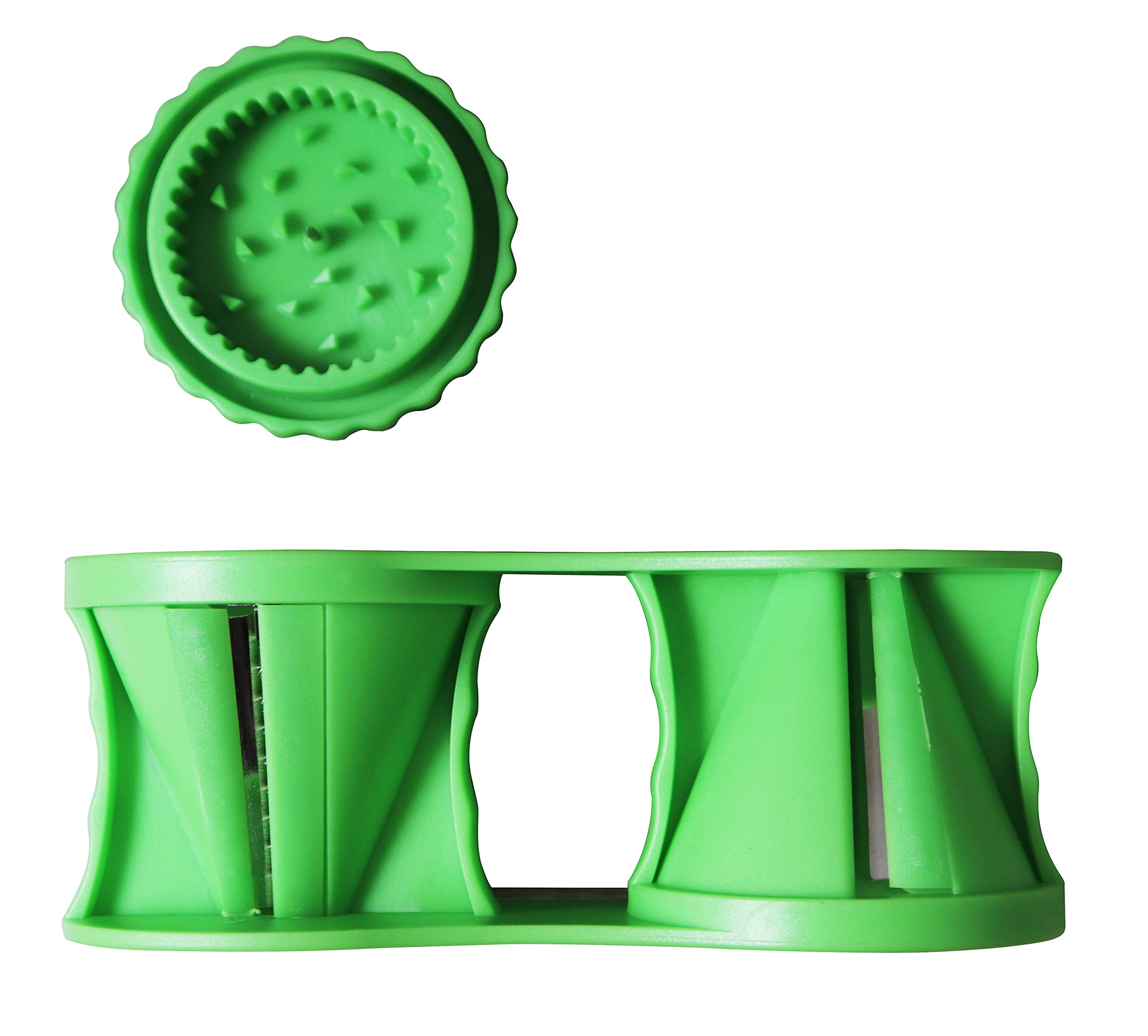 Fackelmann 44115.0 Vegetable Cutter Spiral 2 in1, Multiply, Green
