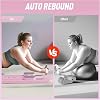 Foldable Pilates Tool, Helper for Slimming and Tightening, Timer, Resistance Band, Multi-Purpose Exercise Board, Abdomen, Arm, Leg and Full Body Workout, Sports Platform with Anti-Slip Pad