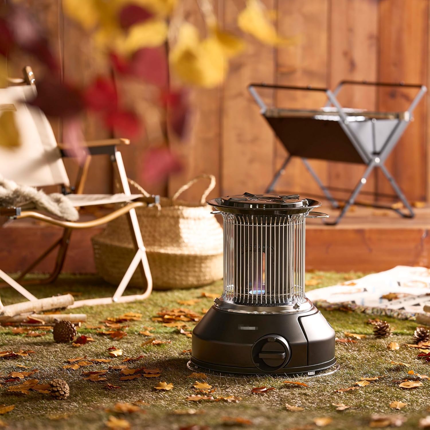 Amazon | ガス ストーブ マル暖 やかん 置ける アウトドア 屋内外 両用