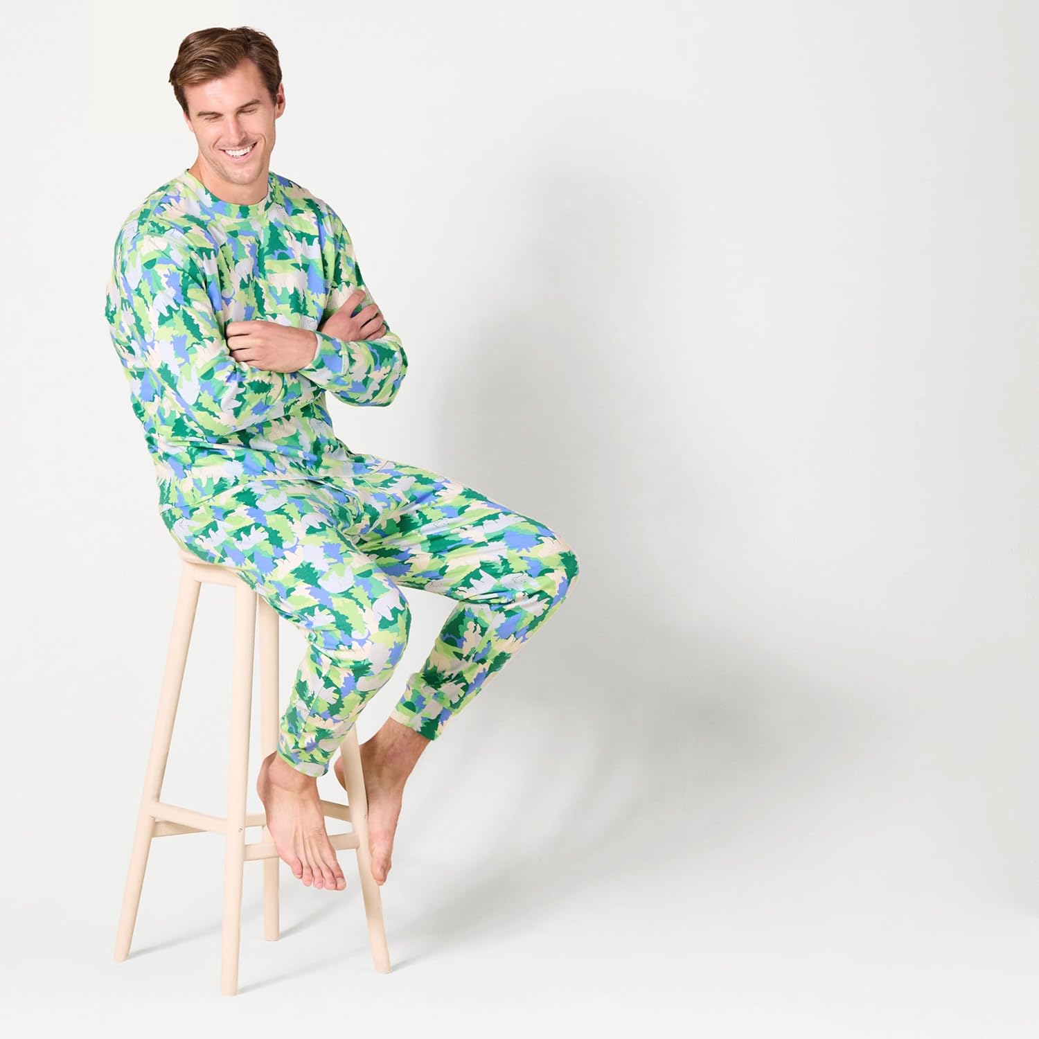 Amazon Essentials Men's Knit Pajama Set - Image 6