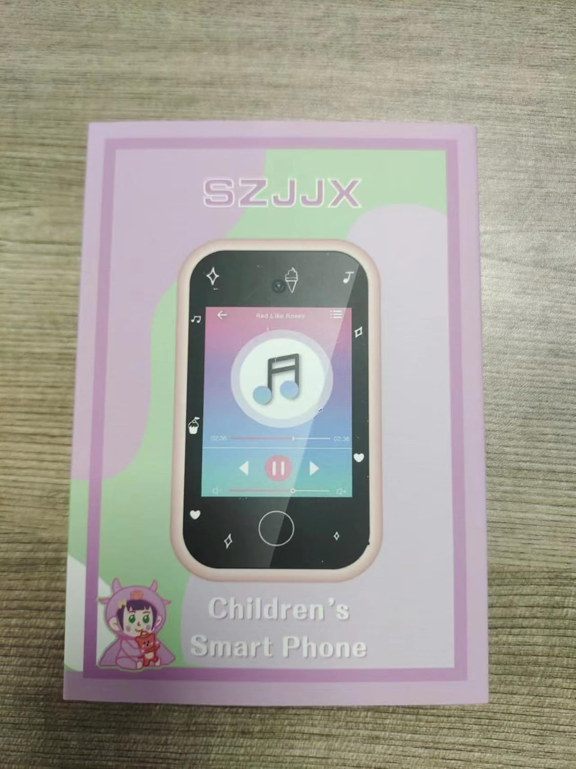 Teléfono inteligente para niños, juguete de teléfono para niños y