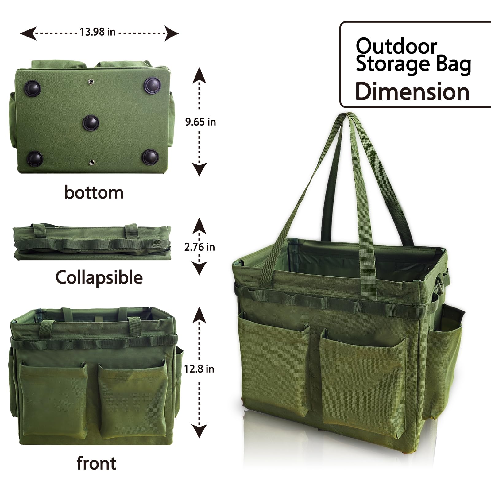 Blackstone Storage Bin Multifunctional Storage Toolbox Carry