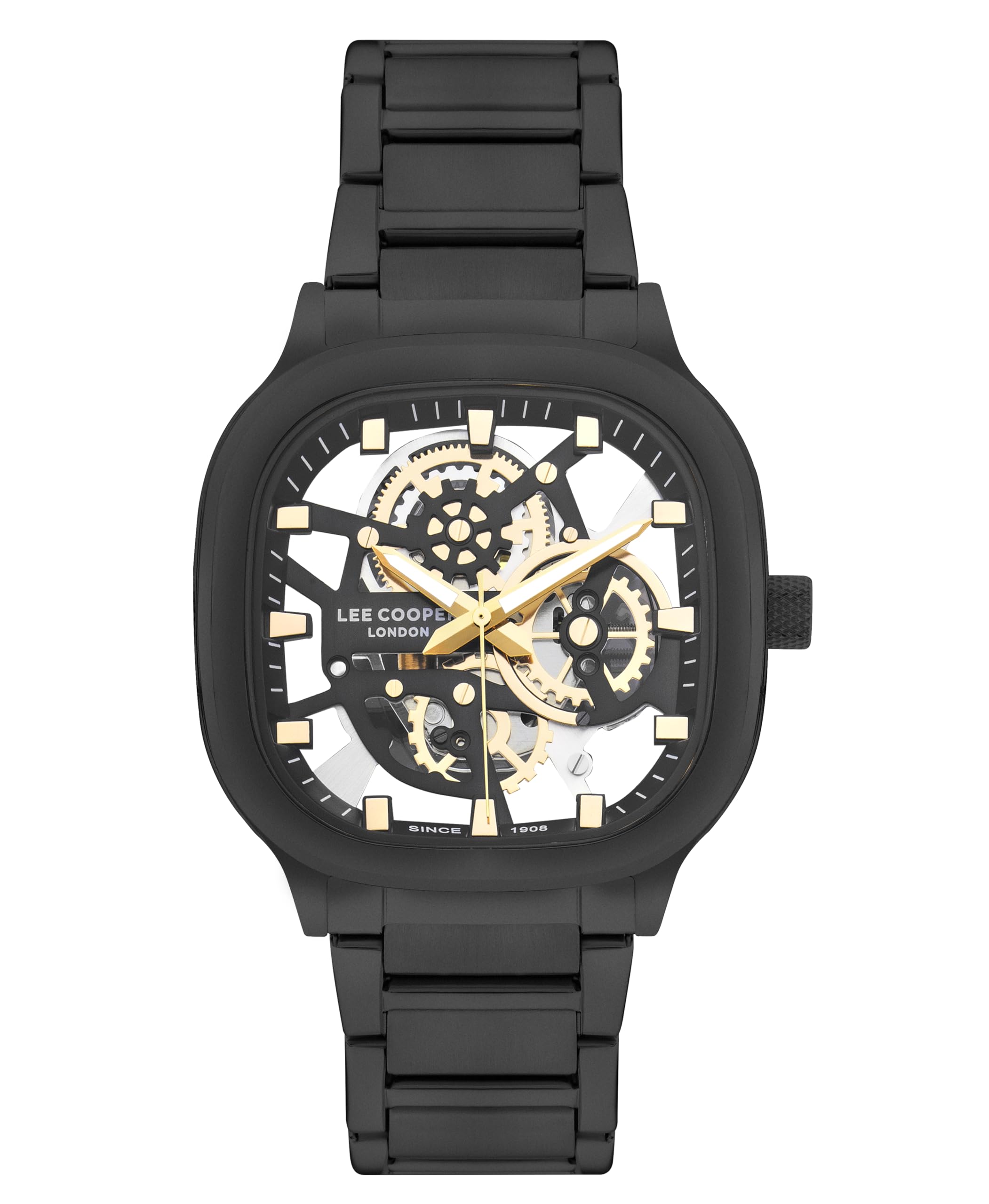 Buy Lee Cooper Analog Silver Square Dial Men's Watch - LC07974.650