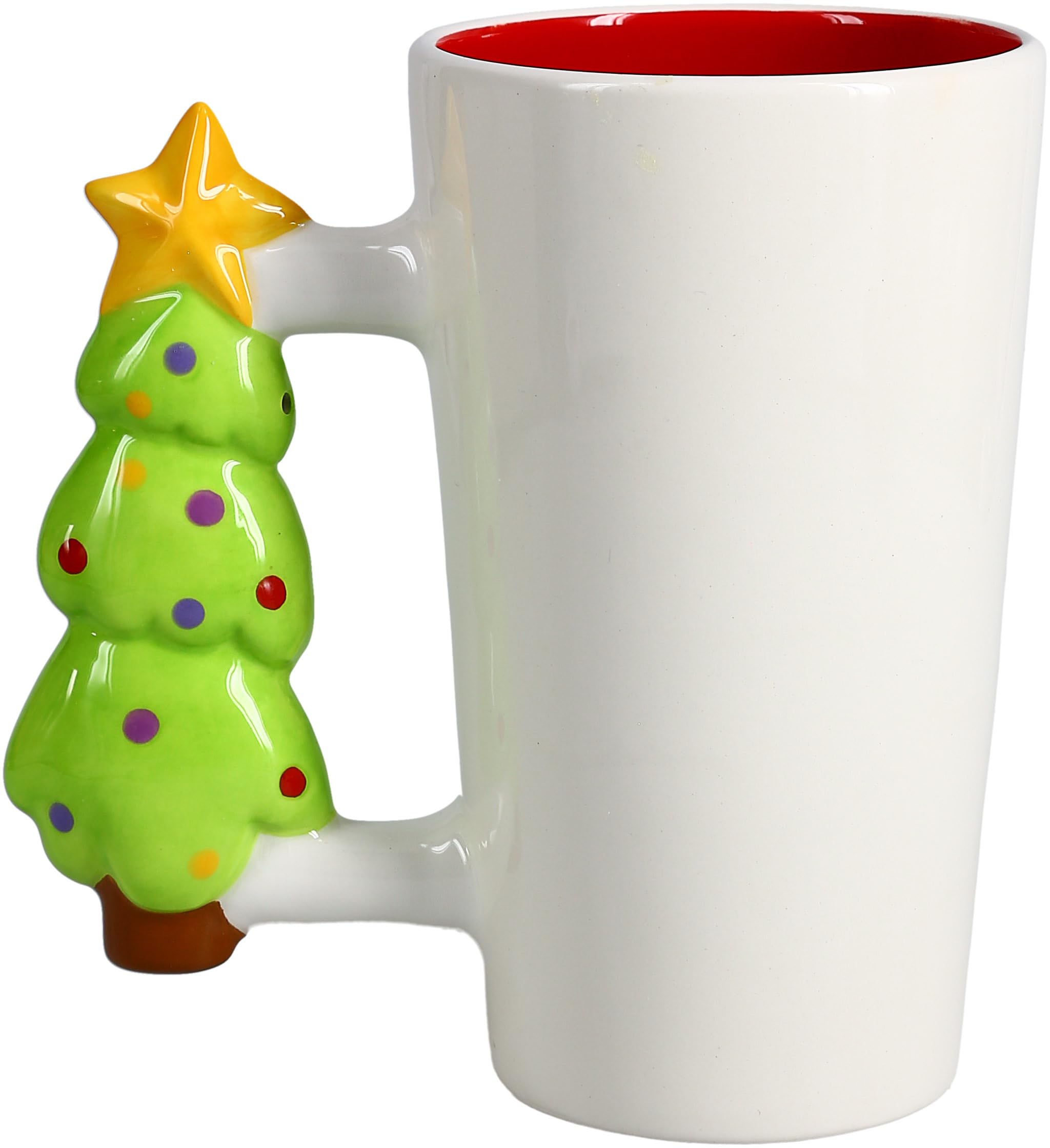 Be Merry – Tazza da caffè con manico unico a forma di pan di