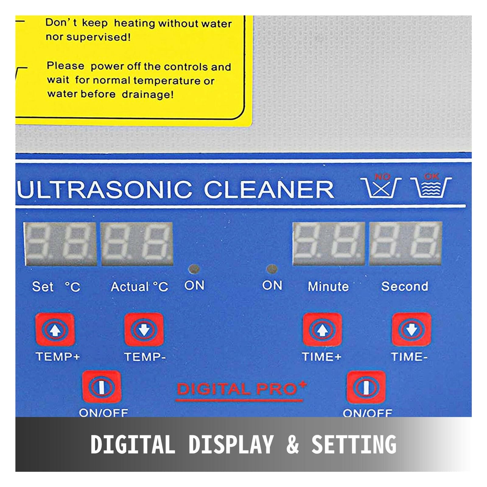 Pulitore Ultrasuoni, 3/6/10/15/22/30L Ultrasonic Cleaner Device In Acciaio Inossidabile Con Riscaldamento Timer Digitale For Occhiali(3L JPS-20A)