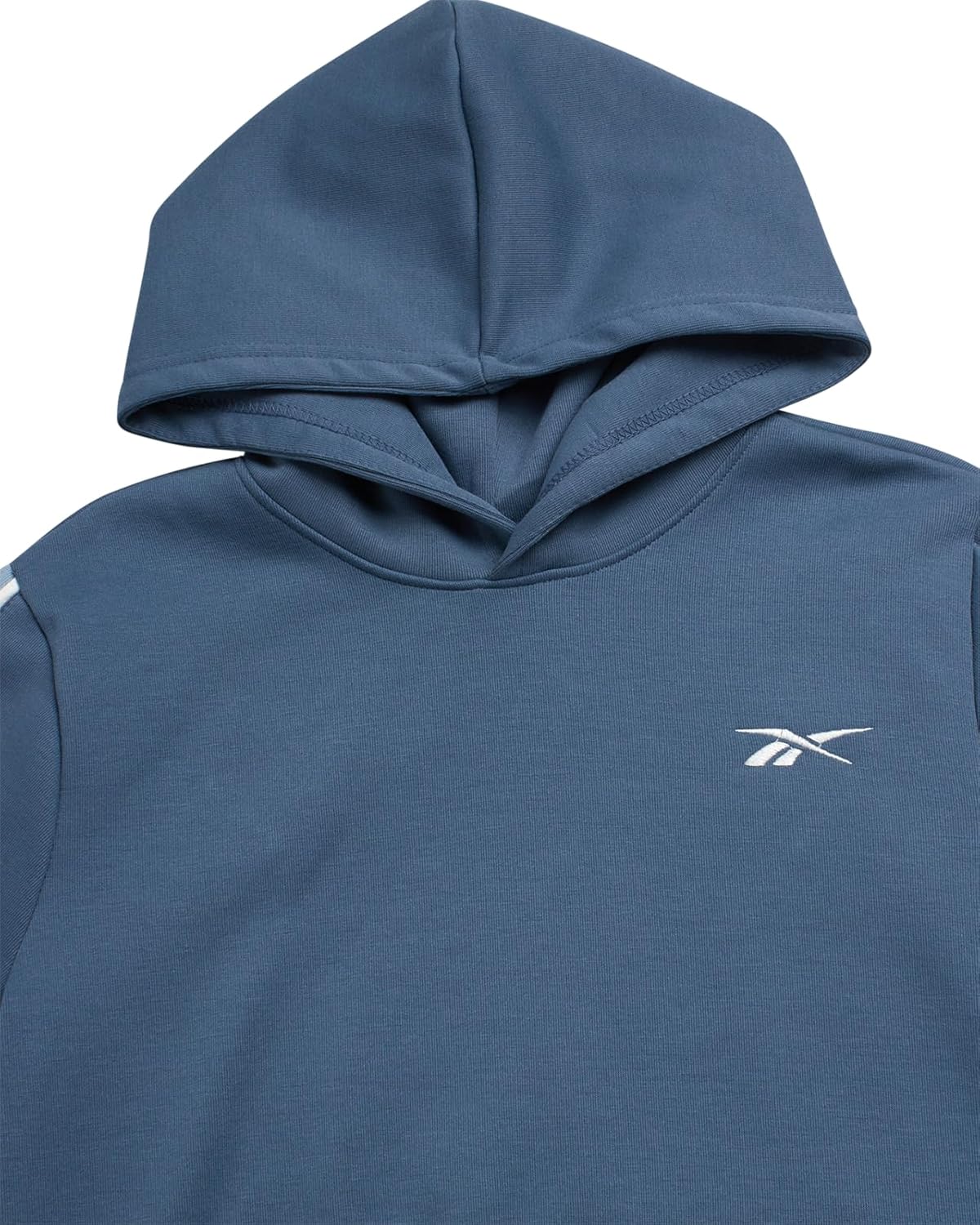 Reebok Boys' Active Shorts Set - 3 Piece Performance Mesh Hoodie Sweatshirt, Gym Shorts, and T-Shirt - Activewear Set (8-12) Dusty Blue 10 image 3 of 6 B0FMZQ8BJ8