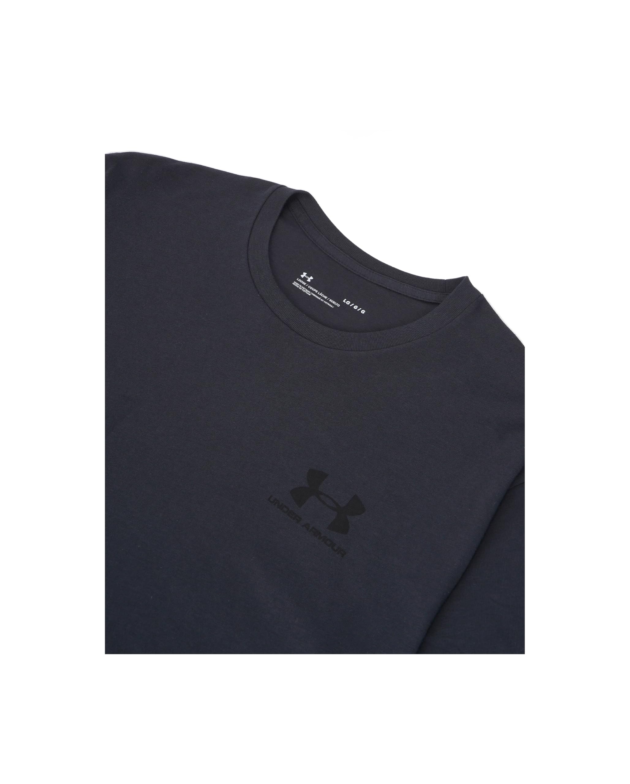 Mens Logo Chest Top Long Sleeve Cotton