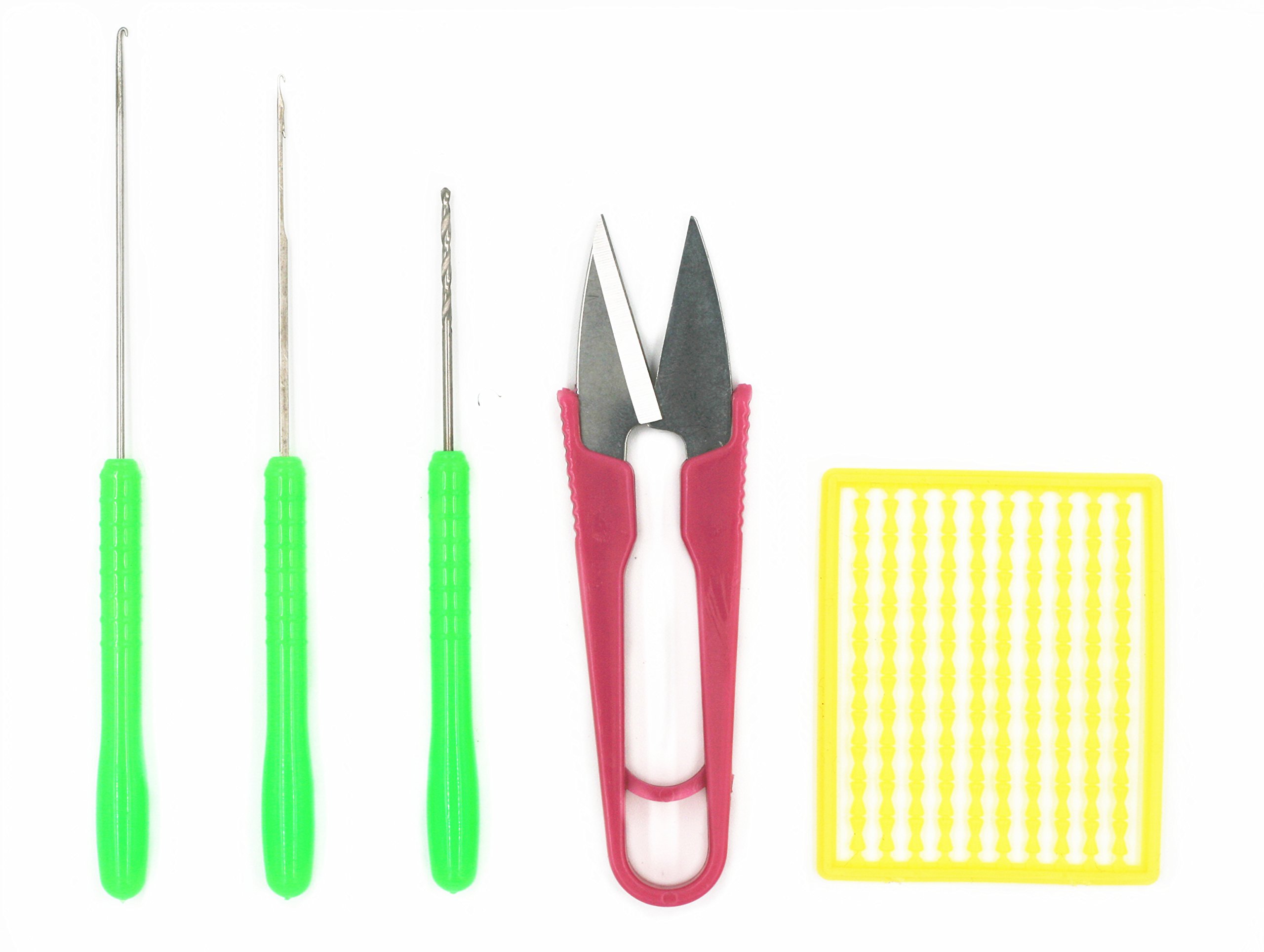 Mimilure Carp Fishing Baiting Rig Tool Set Fishing Rigging Needle Swinger Driller Carp Fishing Tackle Kit (Green)