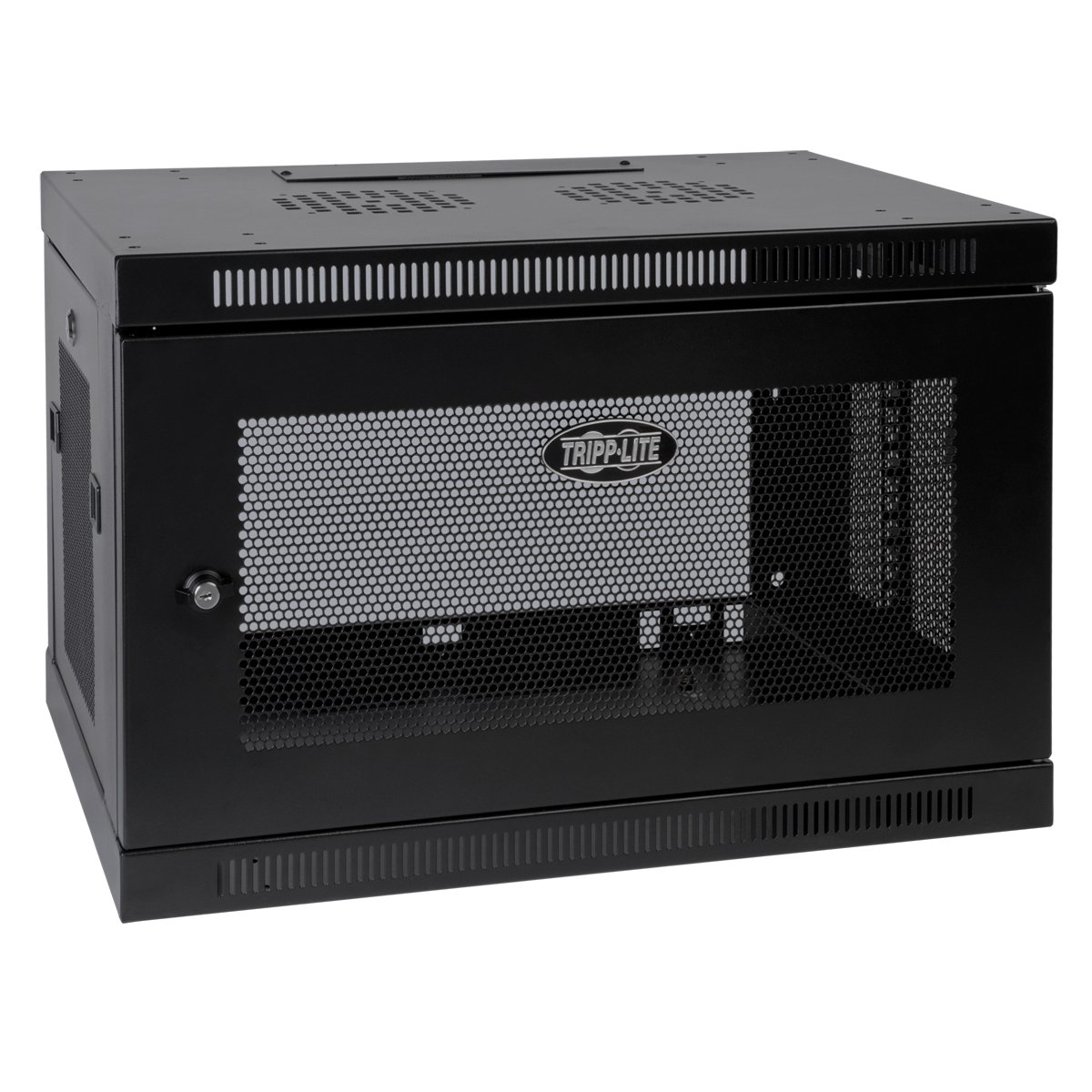 Tripp Lite 9U Wall Mount Rack Enclosure Server Cabinet, 16.5" Deep, Switch-Depth (SRW9U),Black