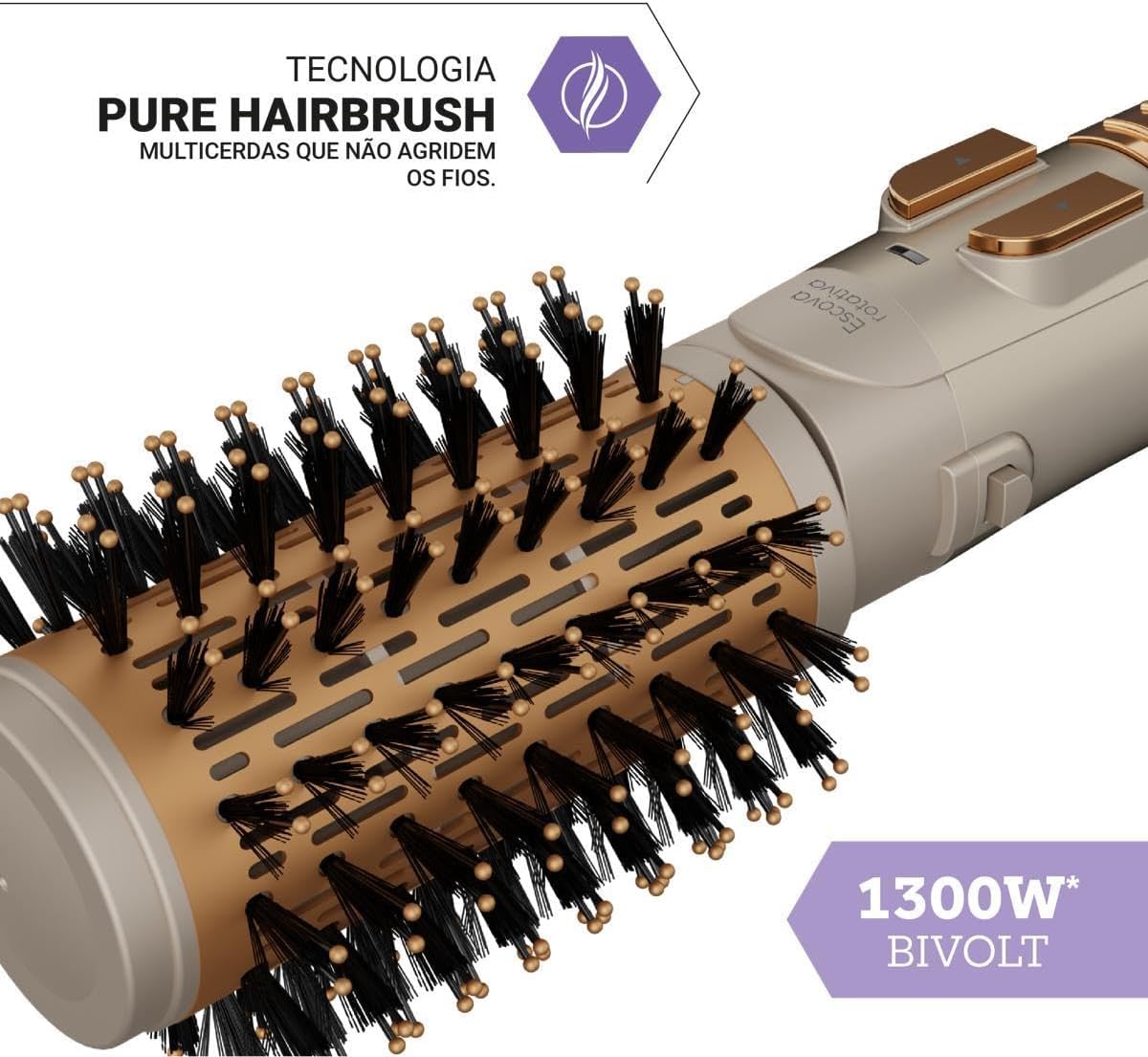 Escova Rotativa Philco 5 em 1 Bivolt 1300W PER03