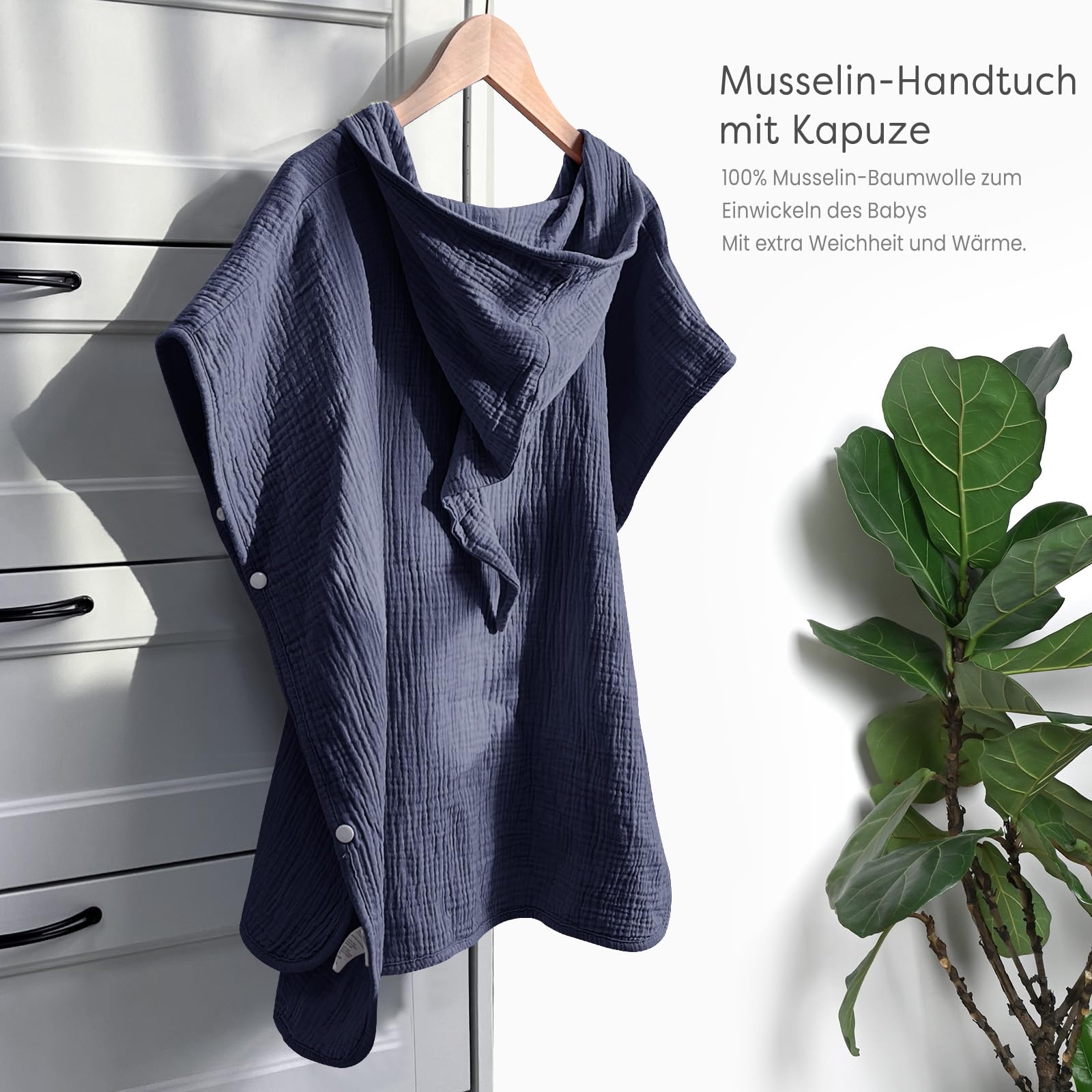 Badponcho met Naam Geborduurd van Jollein – kinderponcho Badponcho met Naam Geborduurd van Jollein – kinderponcho