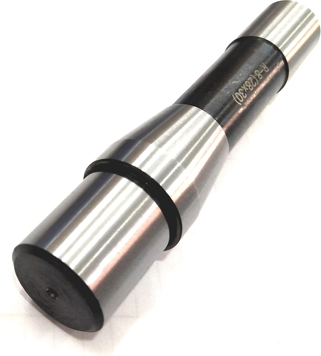 Assorts R8 Re-Machinable Soft Stub Blank Arbor – 28 mm × 30 mm Tool Steel Blank, Precision Ground R8 Shank with 7/16″ UNF Drawbar for Milling Machine, Lathe & Drill