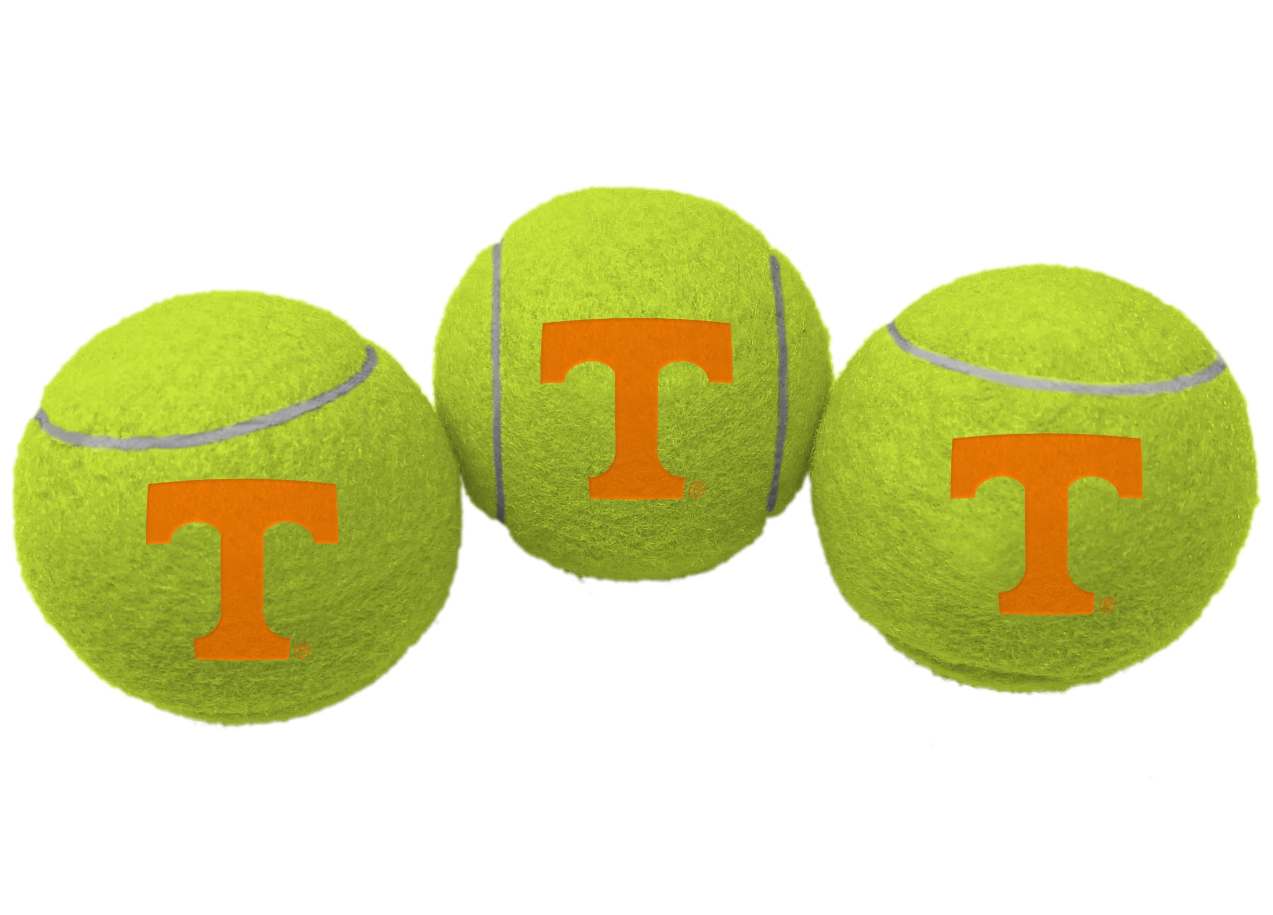 ShopInstaPets 3 Pack Tennis Balls | Officially Licensed | Great for Dogs & Tennis Players (Tennessee Volunteers)