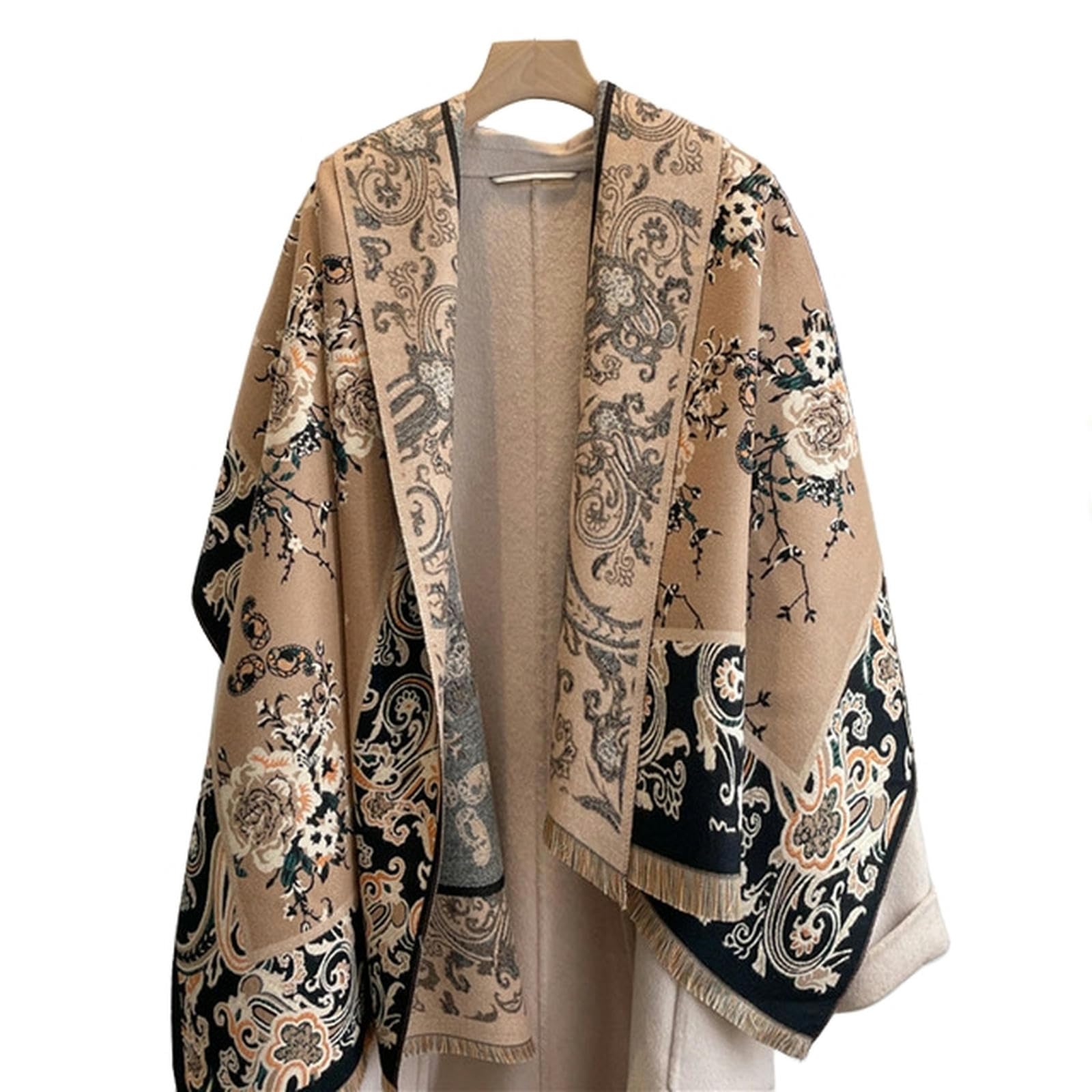 Zonto Châle Mesdames Winter Scarf Imitation Cachemire Écharpe Thermique Femmes Gift De Châle Doux Épaissis-T
