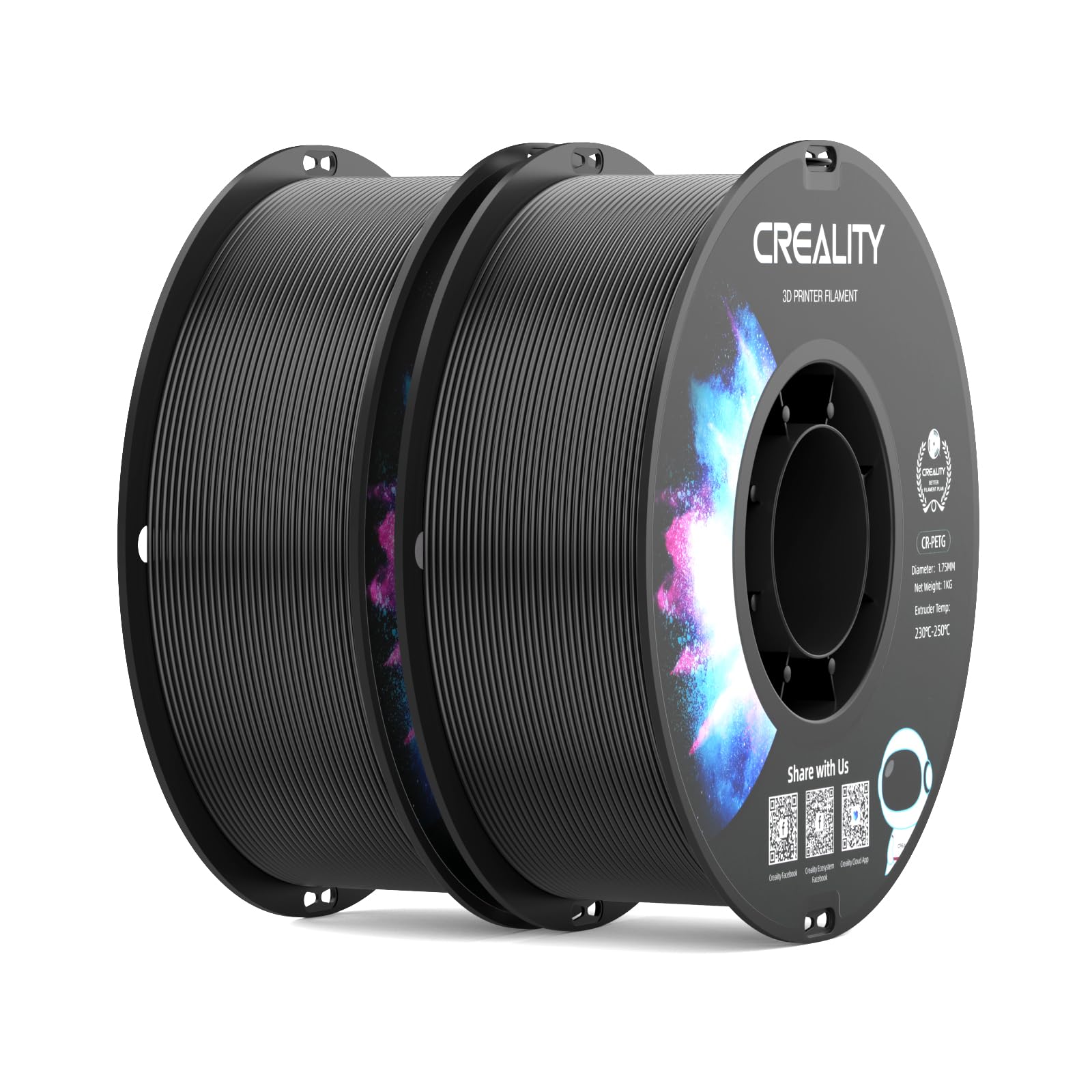 Creality PLA Plus 3D Printer Filament - Multicolor 1KG -9