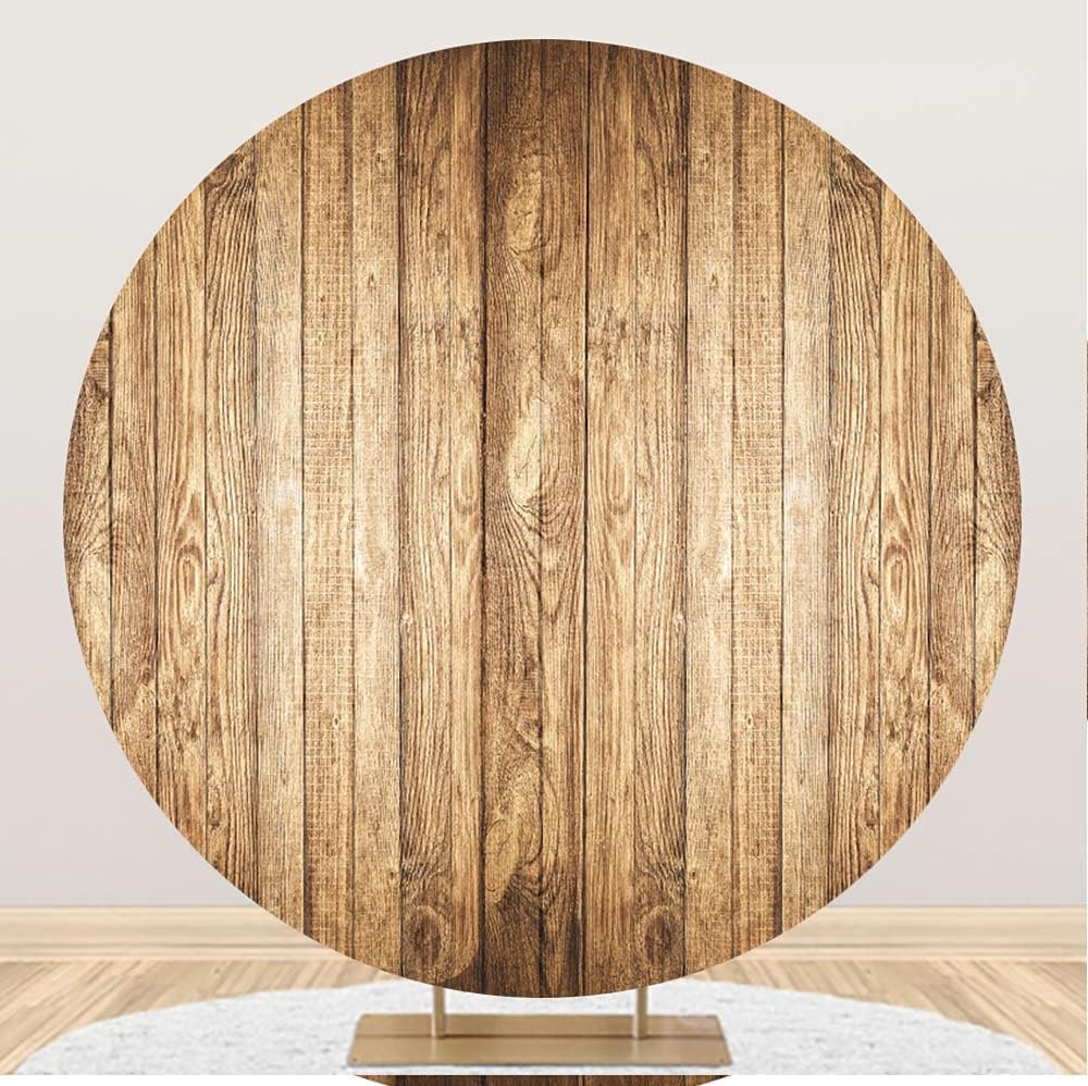Discount Beiyongde Round Backdrop Cover 7FT, Wood Backdrop for Party Decoration, Polyester Background for Photography Vertical Grain Retro Wood Plank Circle Backdrop Cover Cheap Beiyongde Round Backdrop Cover 7FT, Wood Backdrop for Party Decoration, Polyester Background for Photography Vertical Grain Retro Wood Plank Circle Backdrop Cover