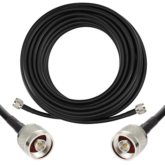 Buy 75 ft LowLoss Coaxial Extension Cable (50 Ohm) N Male to N Male