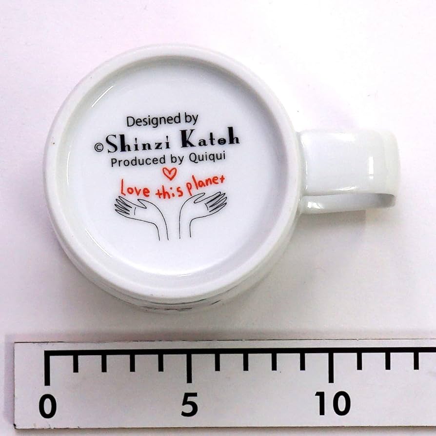 Amazon.co.jp: 小倉陶器 マグカップ 絶滅危惧種 タスマニア