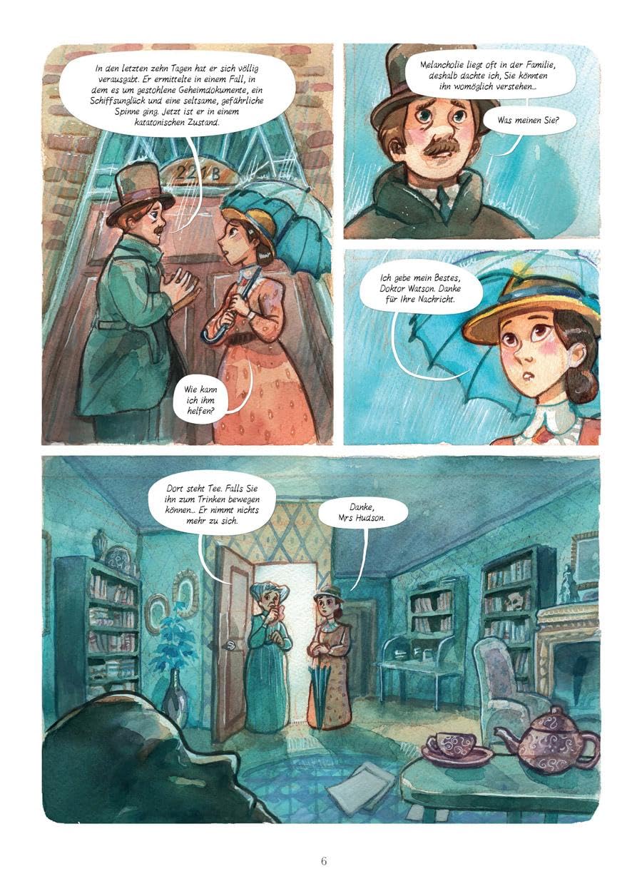 Enola Holmes (Comic). Band 7: Der Fall der schwarzen Kutsche