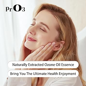 Fully Ozoneted Olive Oil-100% Pure Ozone Oil-1 OZ-Glass Dropper Bottle-Organic Natural for Skin Care Essence Oil- Rich in Reactive Oxygen.