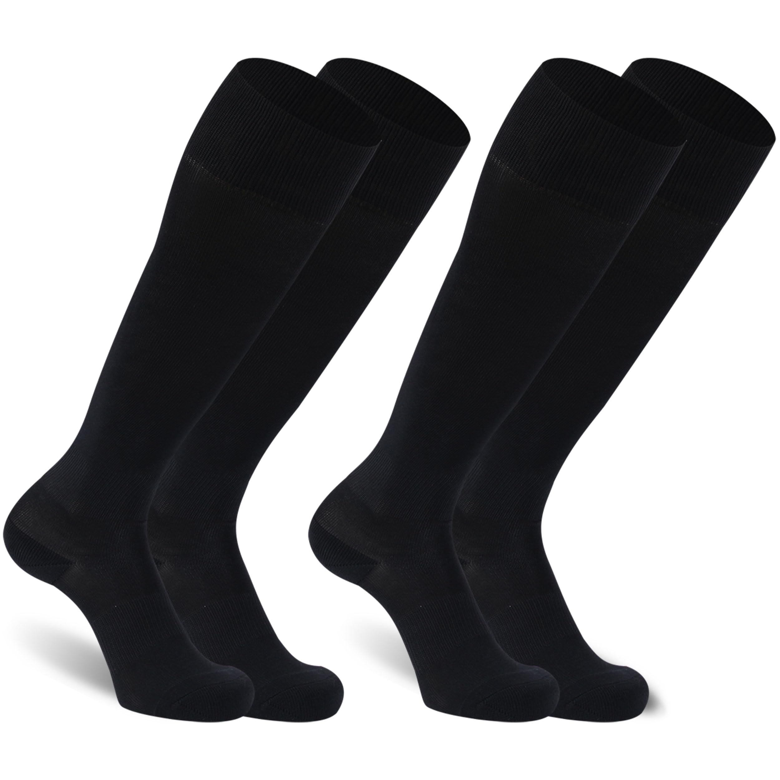 Dsource Unisex Soccer Socks, Knee High Solid Baseball Football Sports Team Socks