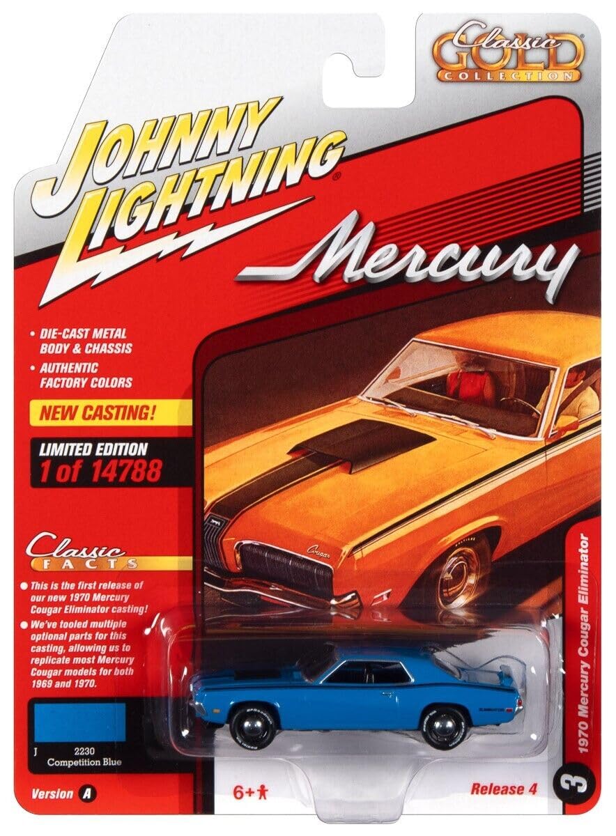 Amazon | Johnny Lightning 1/64 マーキュリー クーガー