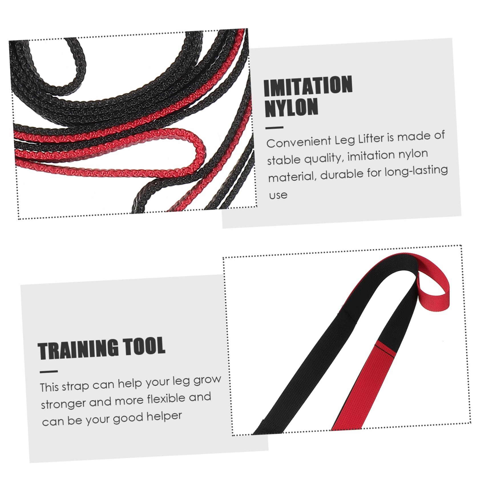 FRCOLOR Elderly Leg Lifter Strap Heavy Duty Leg Band for Walking Thigh Lifter Straps Practical Leg Assist for Exercise