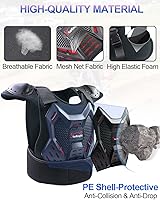 Vista 3 de StarknightMT Equipo de Bicicleta de Tierra para Niños - Equipo de Motocicleta Juvenil Protector de Conducción Traje de Armadura de Motocross