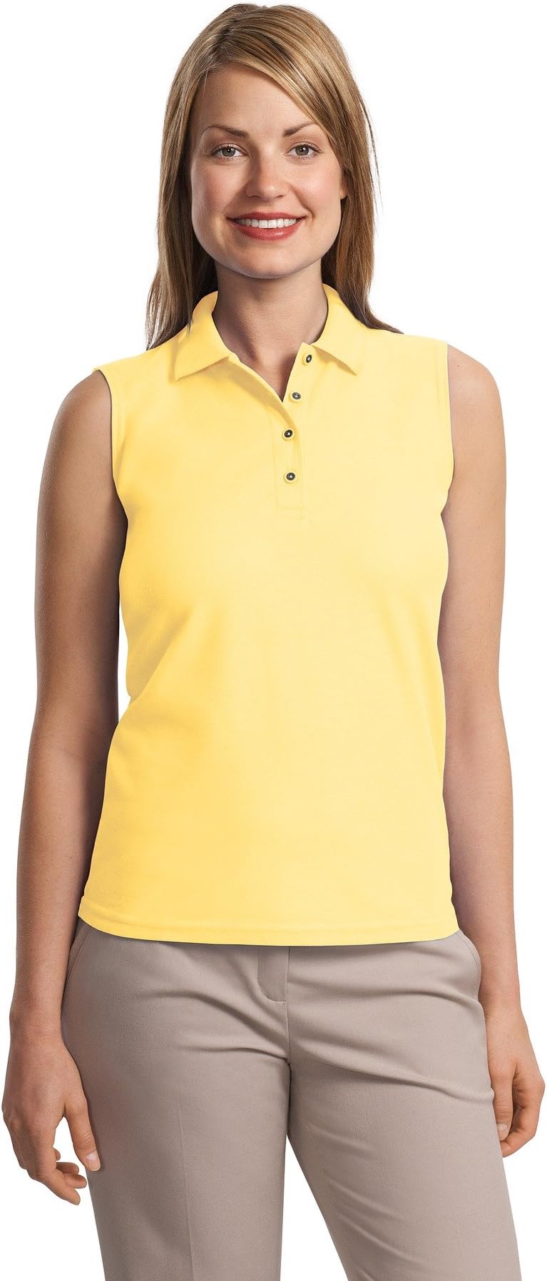 Port Authority Women's Silk Touch Sleeveless Polo