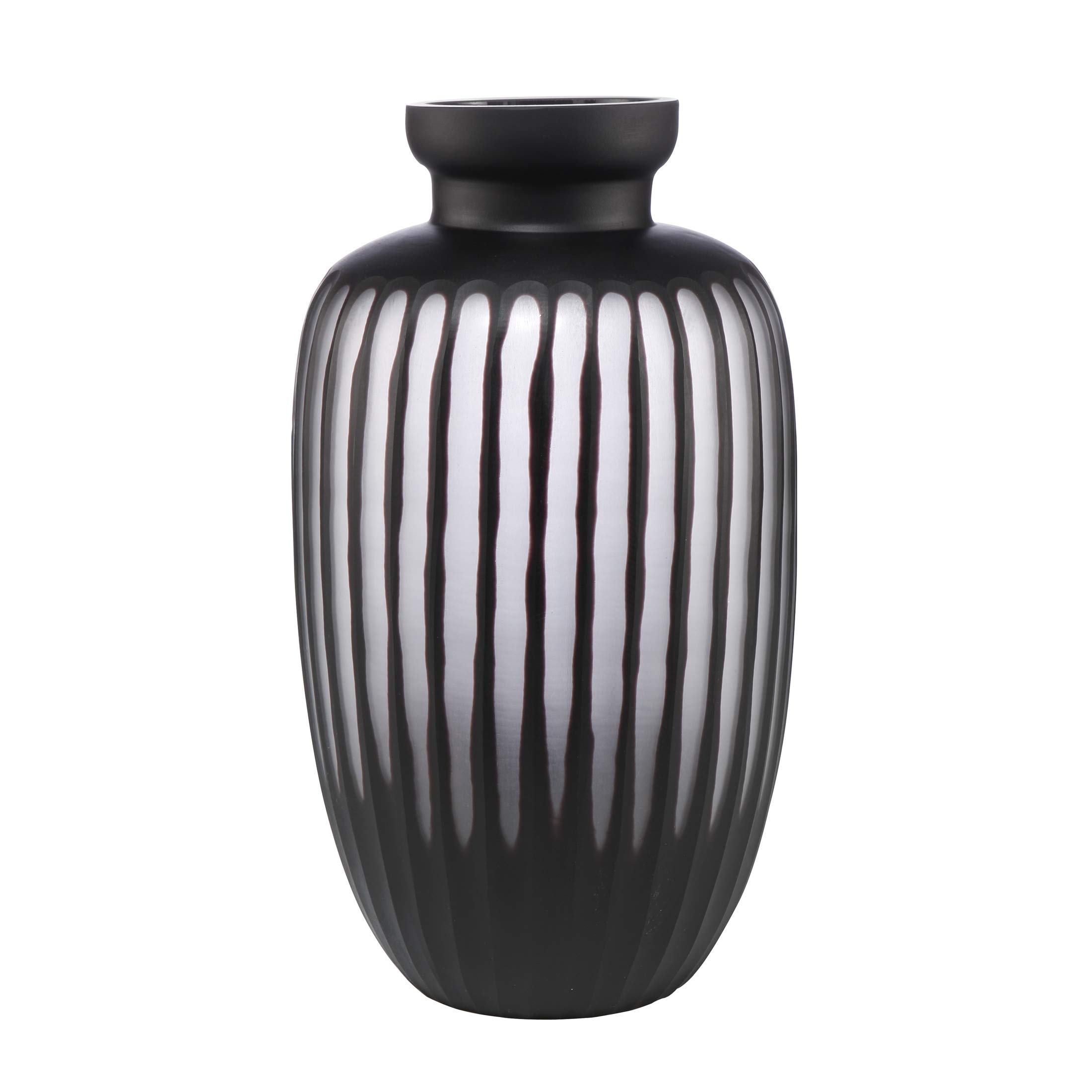Vase Goebel éléphant noir grand modèle pour un salon chic et moderne