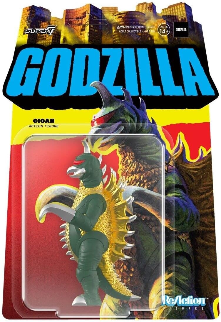 SUPER7 Toho Monsters Wave 2: Gigan Reaction Figure
