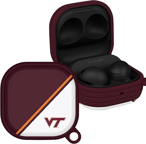 Affinity Bands Virginia Tech Hokies Champion Series HDX Case Cover Compatible with Samsung Galaxy Buds Pro
